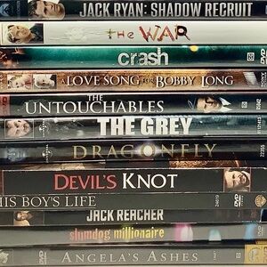 23 DVD's Thrillers Drama Mystery Action All Titles Listed‎